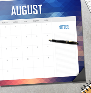 discount 2017 desk blotter calendar