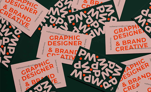 Business Card Typography 3